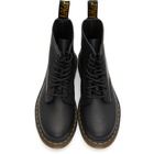 Dr. Martens Black Greasy 1460 Boots