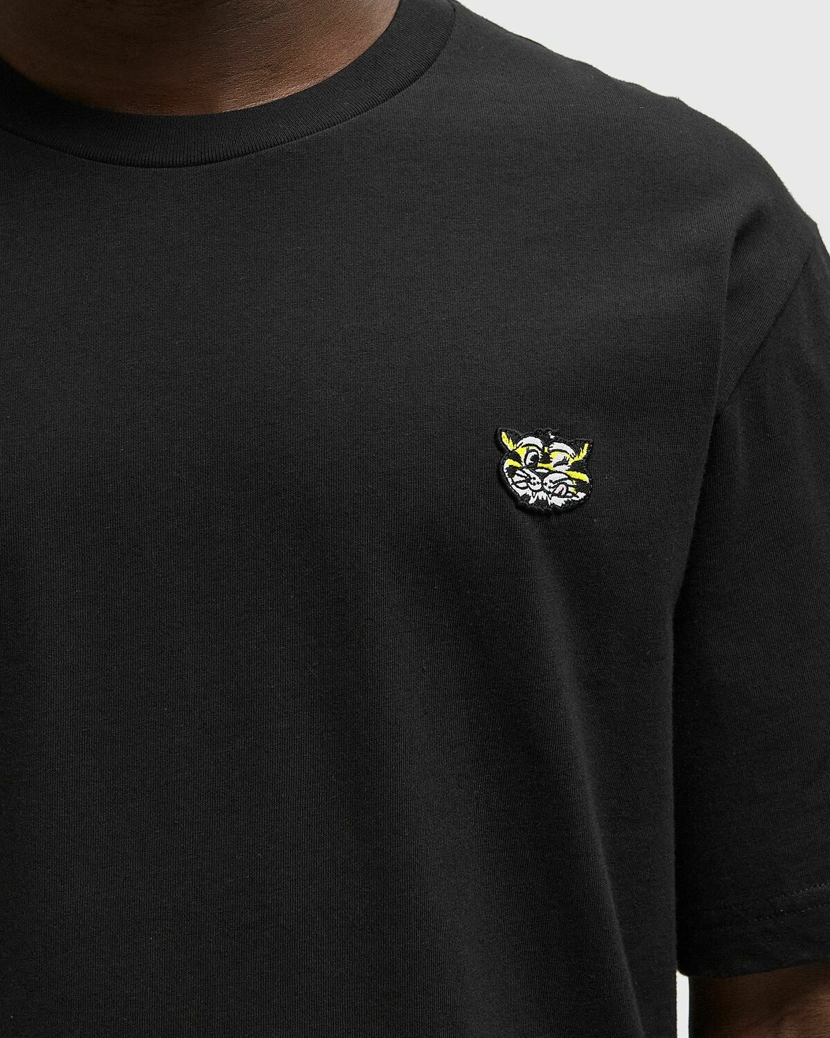Kenzo GOTS WILD TIGER CLASSIC TEE Black Mens Shortsleefe