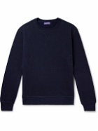 Ralph Lauren Purple label - Cotton-Blend Jersey Sweatshirt - Blue