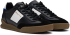 PS by Paul Smith Black & White Dover Panel Sneakers