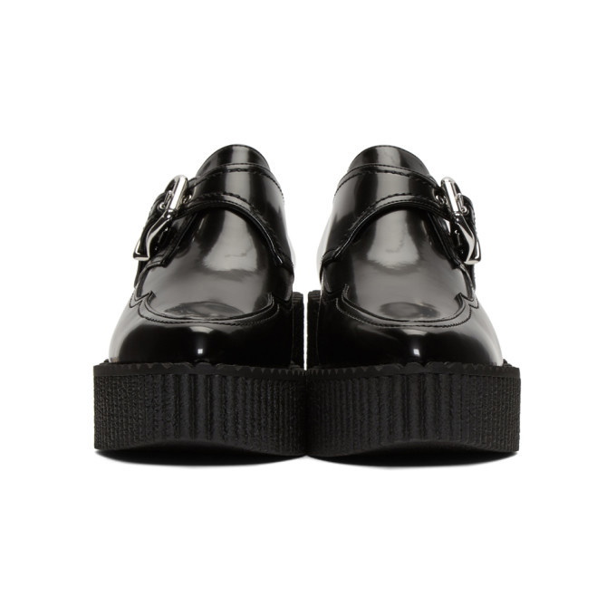 Stella McCartney Black Platform Creeper Derbys