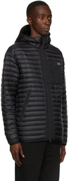 Burberry Black Down Packable Lenham Jacket