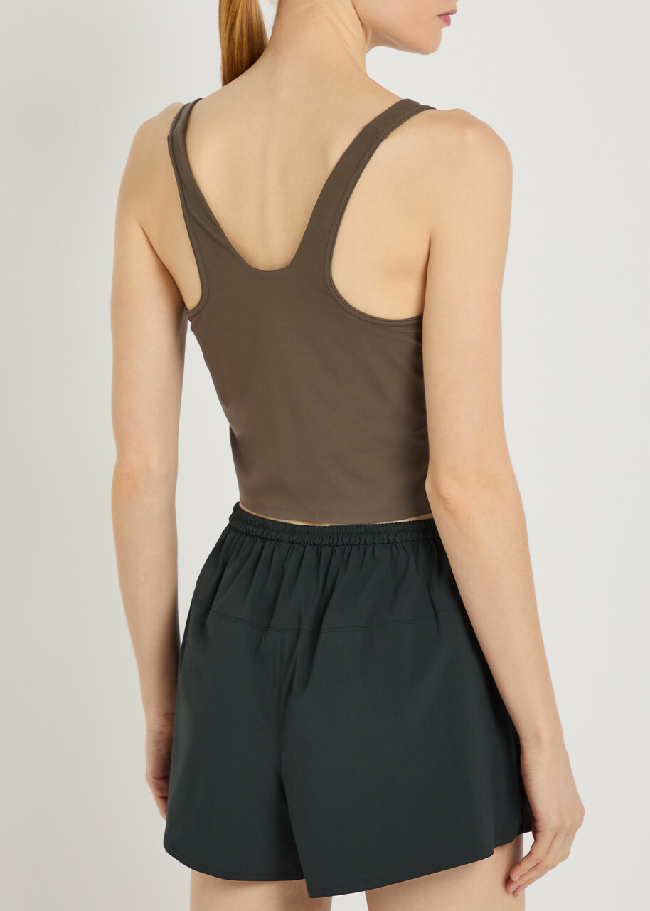 Spence Martina Spenceform Cropped Tank top Brown