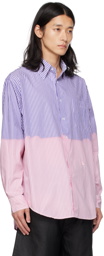 Eytys Blue & Pink Otis Shirt