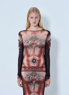 Jean Paul Gaultier Re-Edition Safe Sex Tattoo Longsleeve Top