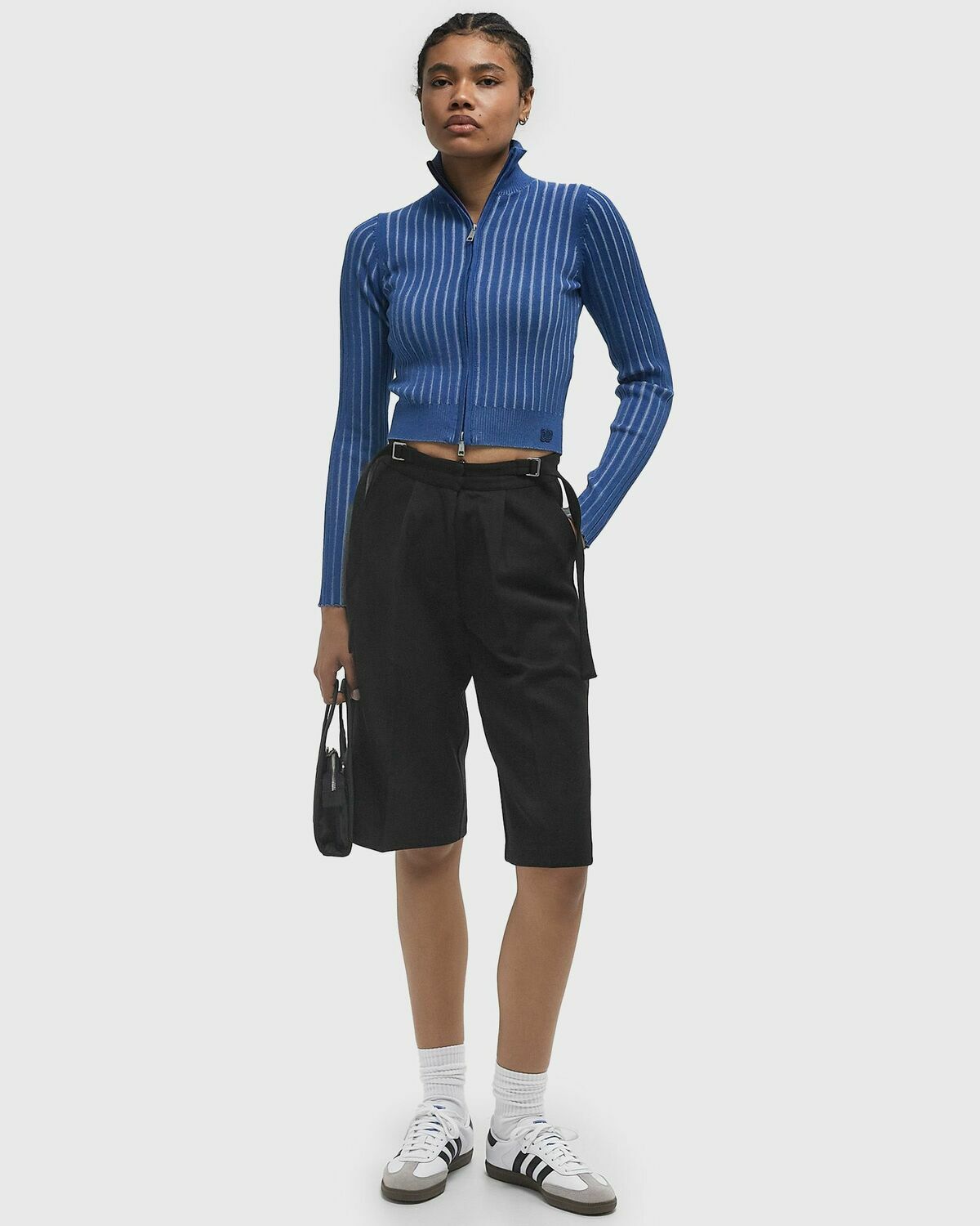 Daily Paper Dias knit cardigan Blue Womens Pullovers/Zippers & Cardigan