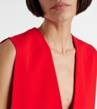Sportmax Caped minidress