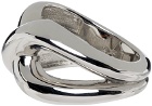 S_S.IL Silver Twist Bold Ring