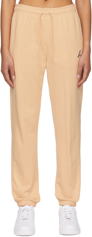 Photo: Nike Jordan Beige Cotton Lounge Pants