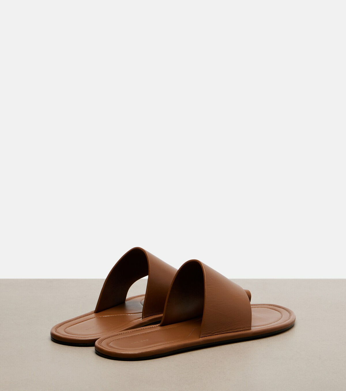 The Row Malick Thong leather sandals