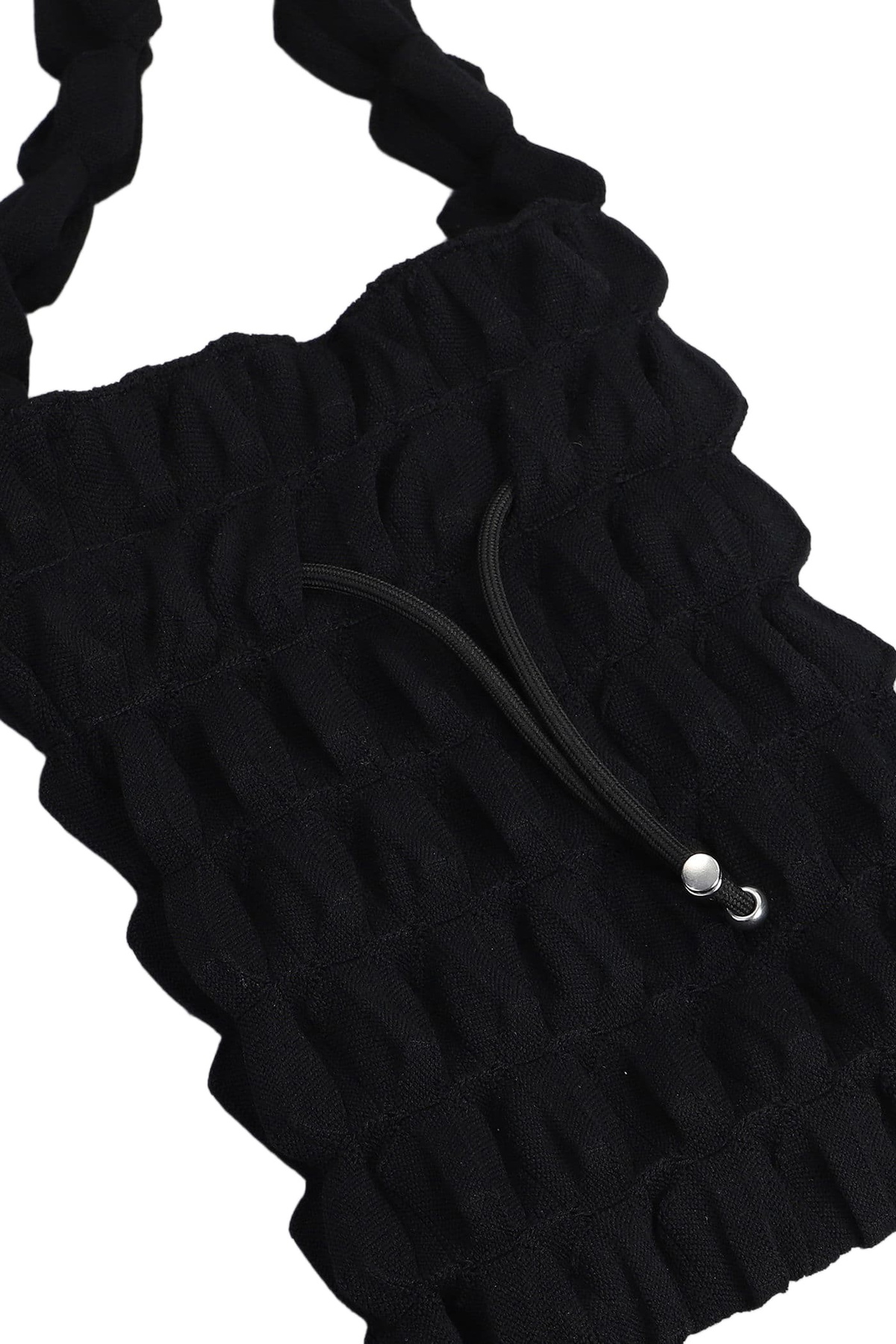 J.L-A.L Caldera Bag Shoulder Bag In Black Cotton