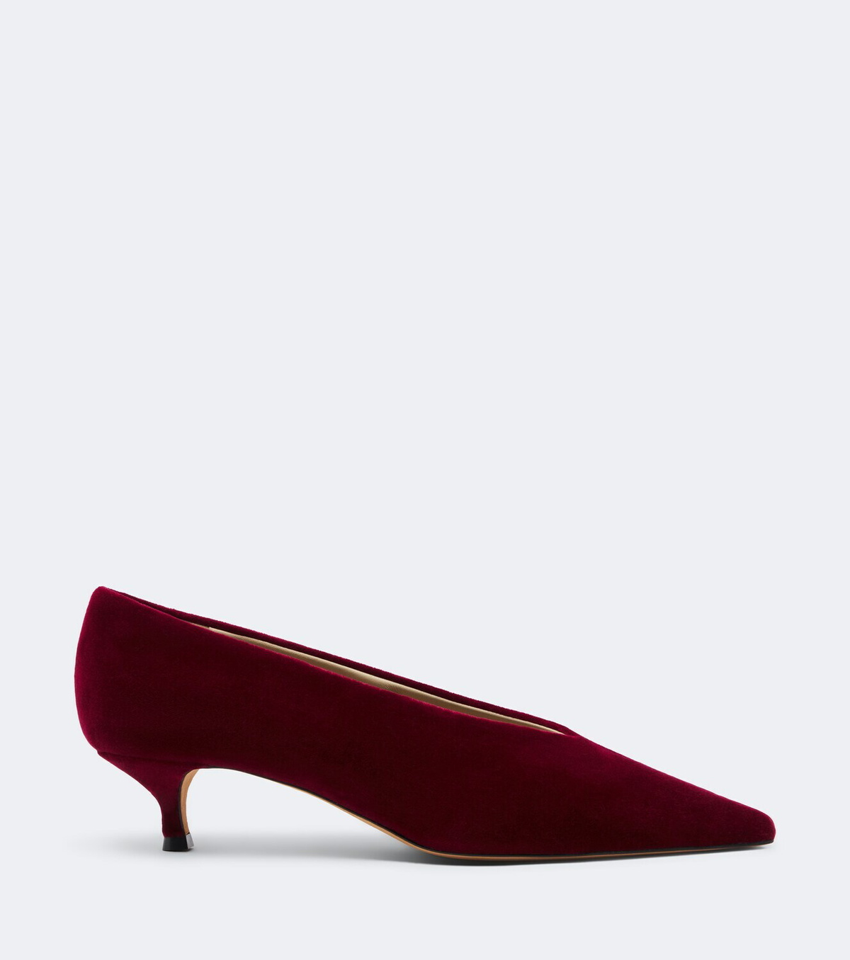 Le Monde Béryl Babouche velvet pumps
