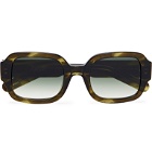 FLATLIST - Tishkoff Square-Frame Acetate Sunglasses - Green