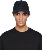 Y-3 Black Classic Logo Cap