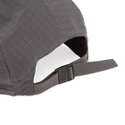Napapijri Men's Ripstop Logo Cap in Dark Grey Solid 