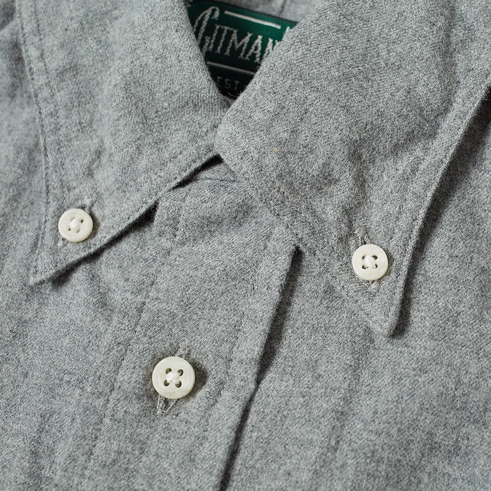 Gitman Vintage Button Down Classic Flannel Shirt