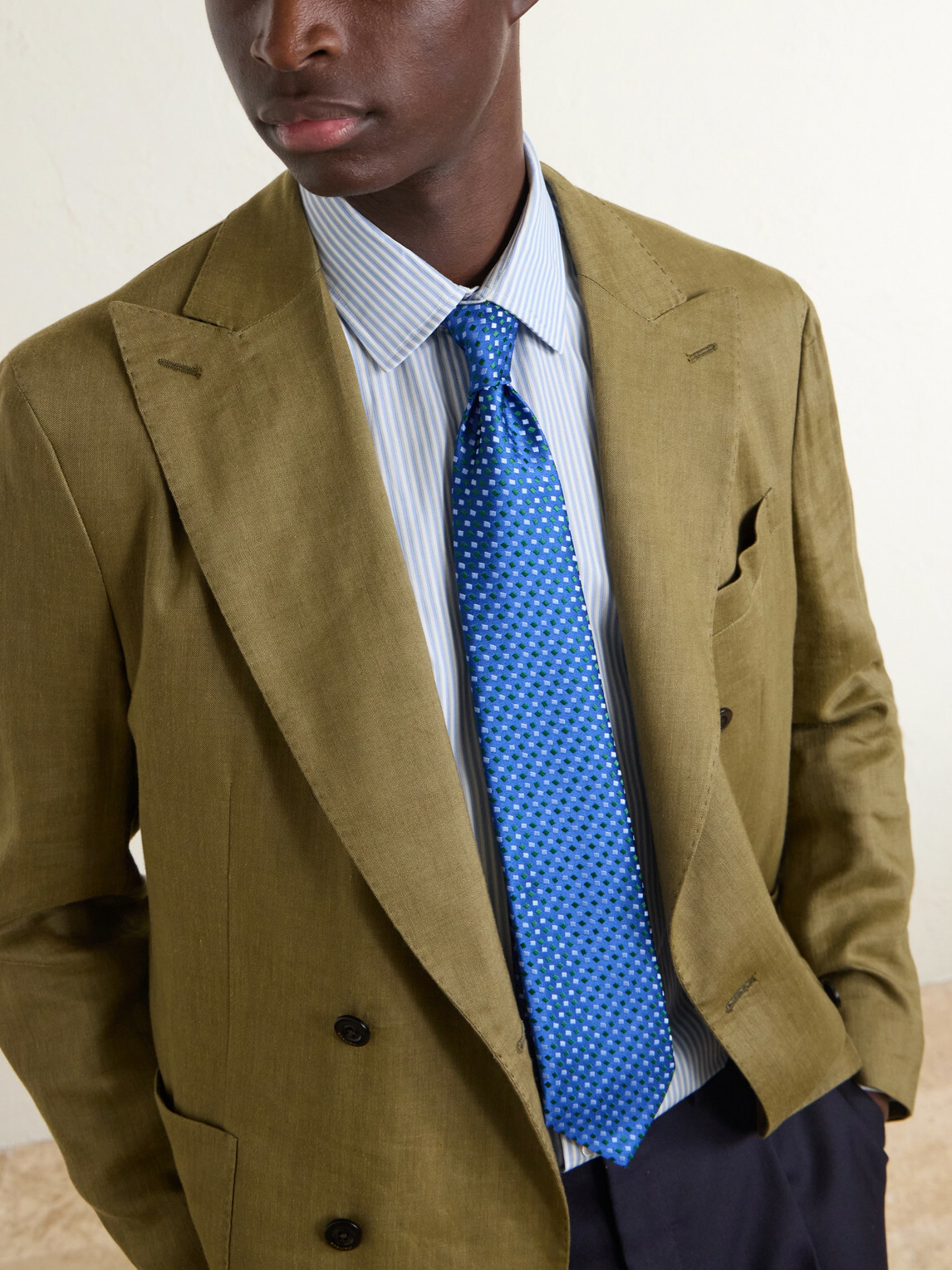 Charvet - 8.5cm Silk-Jacquard Tie