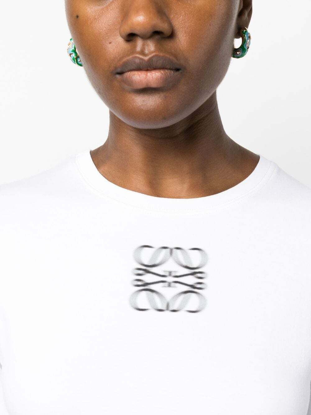 LOEWE - Anagram Croppd T-shirt Loewe