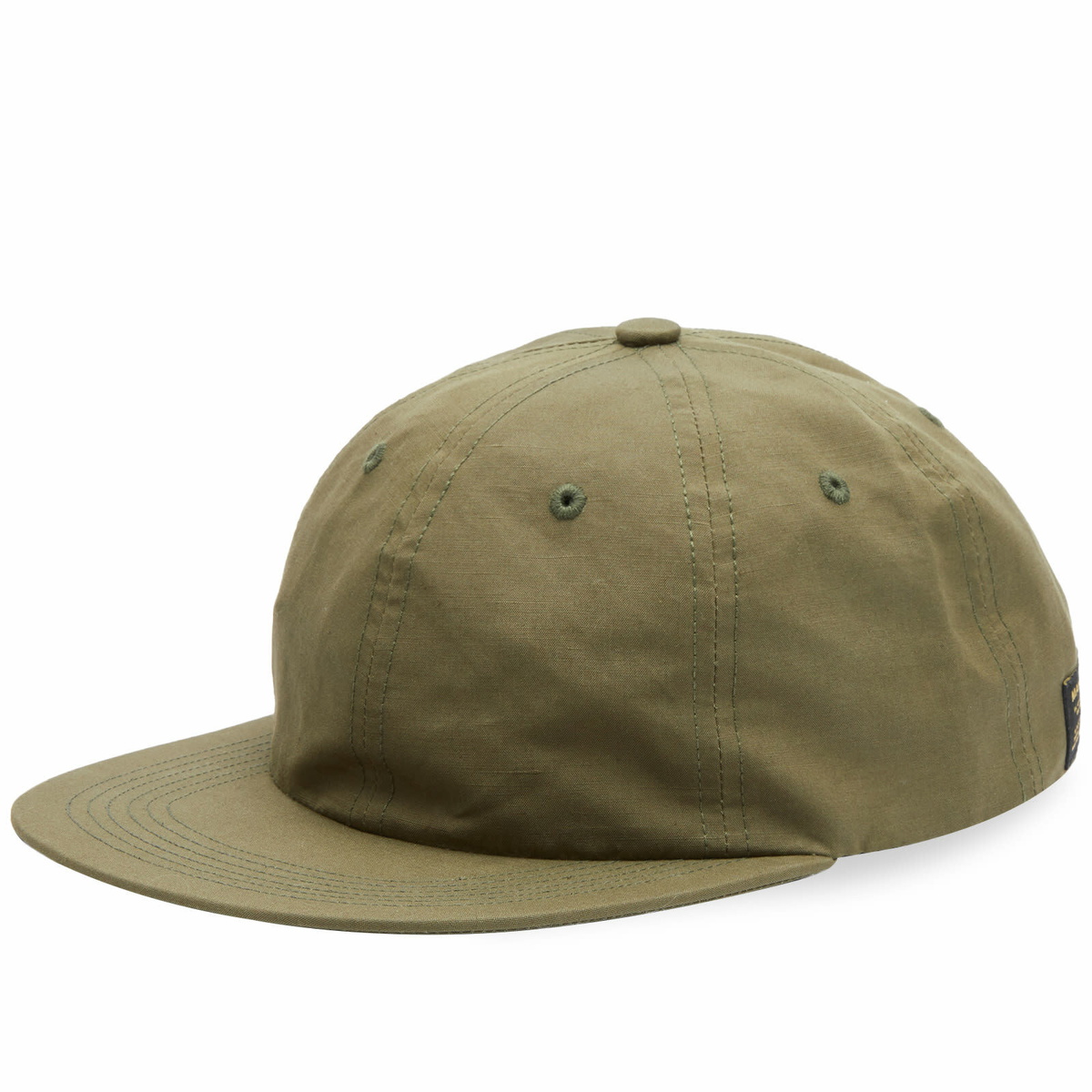 Maharishi Men's Ventile 6 Panel Cap in Olive Maharishi