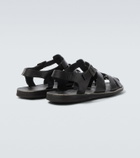 Sabah Porto leather fisherman sandals