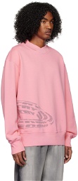 Diesel Pink S-Mackis Sweatshirt
