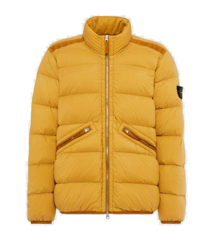Photo: Stone Island Compass quilted down jacket