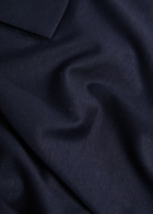 Raith Santi Mercerized Cotton Polo Shirt Navy
