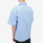 Neighborhood Men's Classic Short Sleeve Work Shirt in Blue