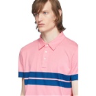 PS by Paul Smith Pink Stripe Sport Polo