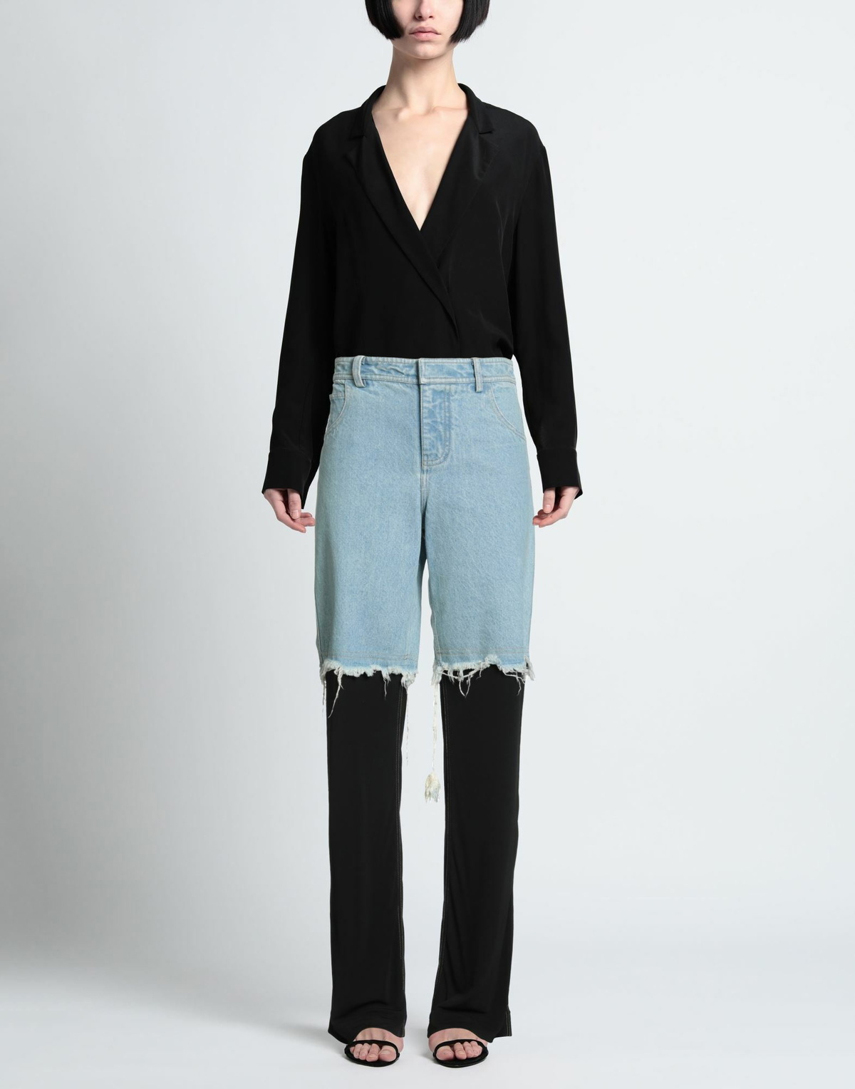 Christopher Esber Womens Jeans in Blue