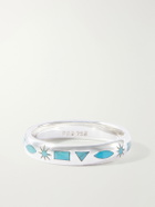 Peyote Bird - Desert Spell Sterling Silver and Turquoise Ring - Silver