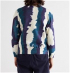 Nicholas Daley - Tie-Dyed Loopback Cotton-Jersey Sweatshirt - Blue