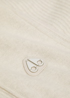 Moose Knuckles Colson Ribbed Wool Sweatshirt Beige