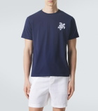 Vilebrequin Embroidered cotton jersey T-shirt