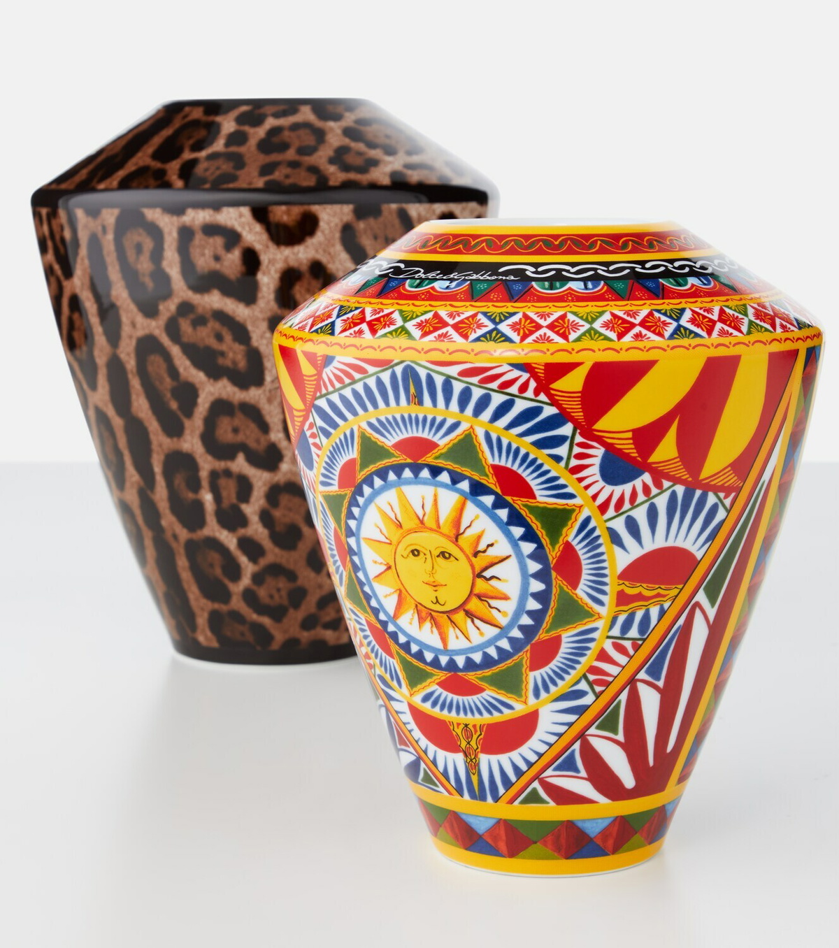 Dolce&Gabbana Casa Leopardo Large porcelain vase