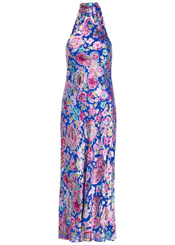 maxi dress lace bottom Miss Circle Women Giada Navy Lace Deep V Long Sleeve Maxi Dress