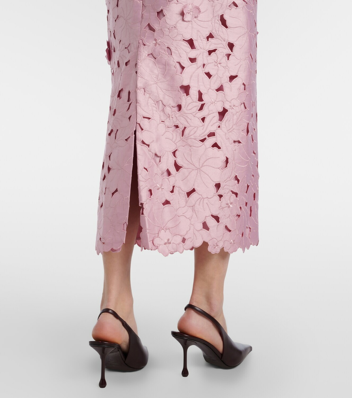 Costarellos Astelle guipure lace cocktail dress
