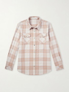 God's True Cashmere - Checked Cashmere Shirt - Neutrals