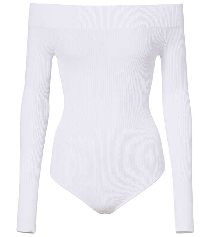 Photo: Alaïa Ribbed-knit bodysuit