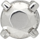 WWW.WILLSHOTT SSENSE Exclusive Silver Solid Stud Earring
