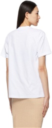 Burberry White Brycen T-Shirt