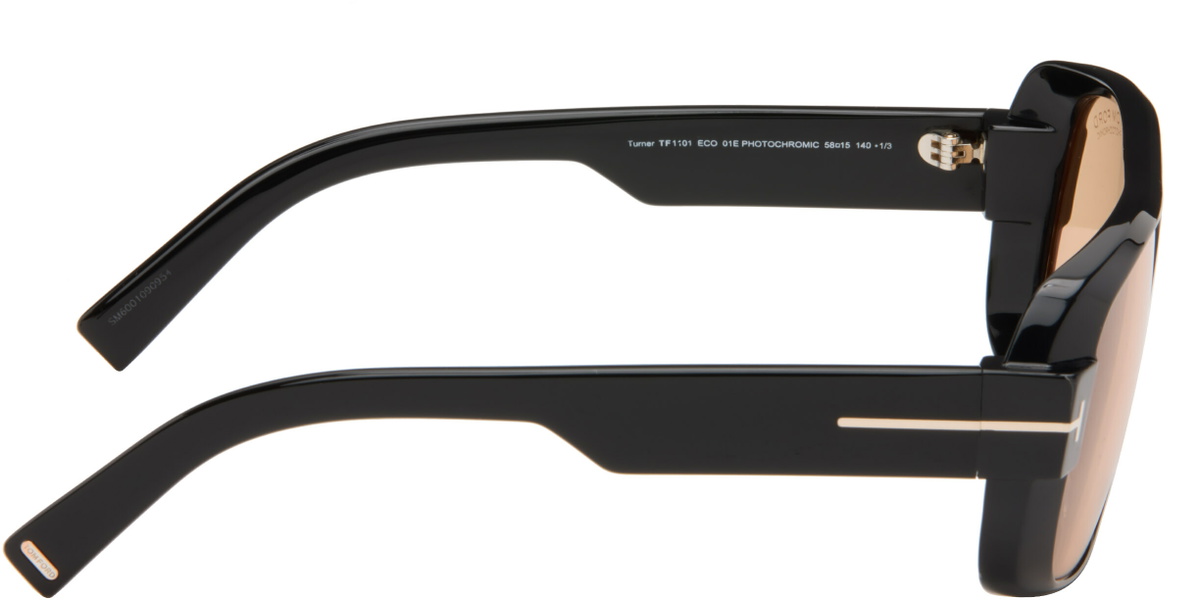 TOM FORD Black Turner Photochromic Sunglasses