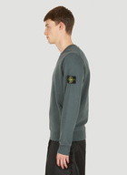 Compass Patch Sweatshirt in Grey