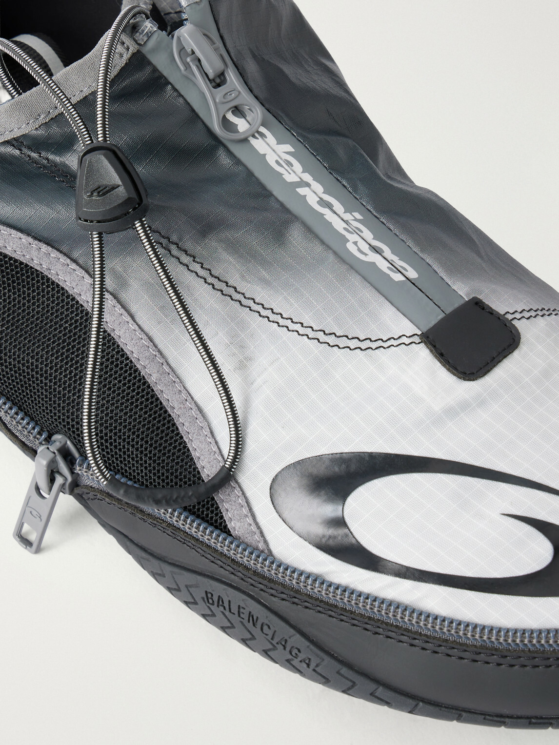 Balenciaga - Pocket Fabric Sneakers - Gray