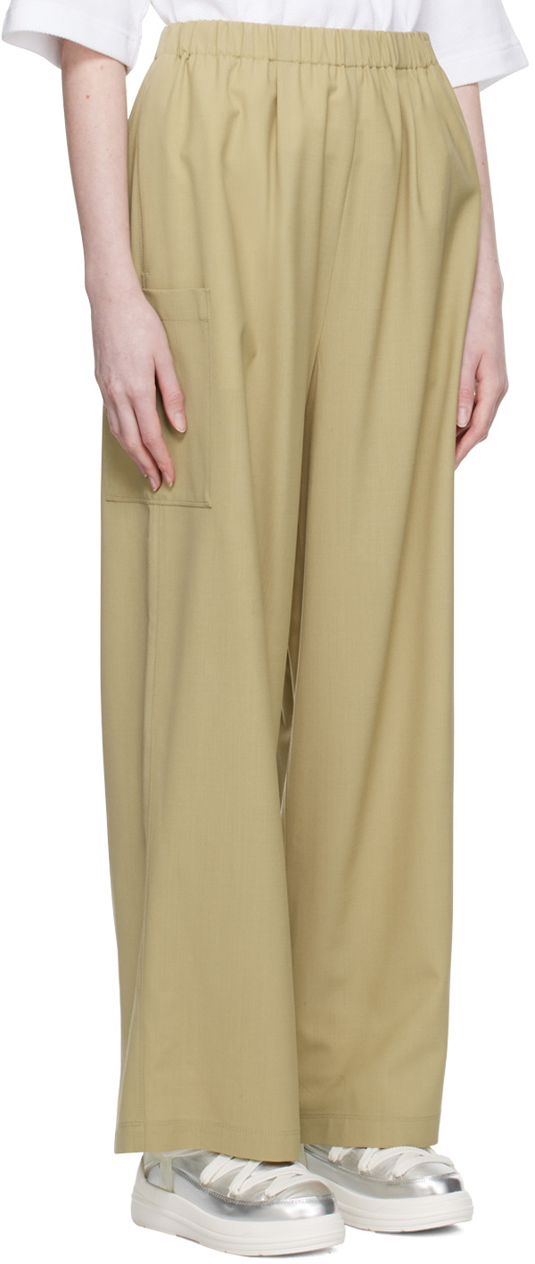 Moncler Beige Lightweight Lounge Pants