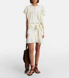 Marant Etoile Marlie ruffled crochet-trimmed blouse
