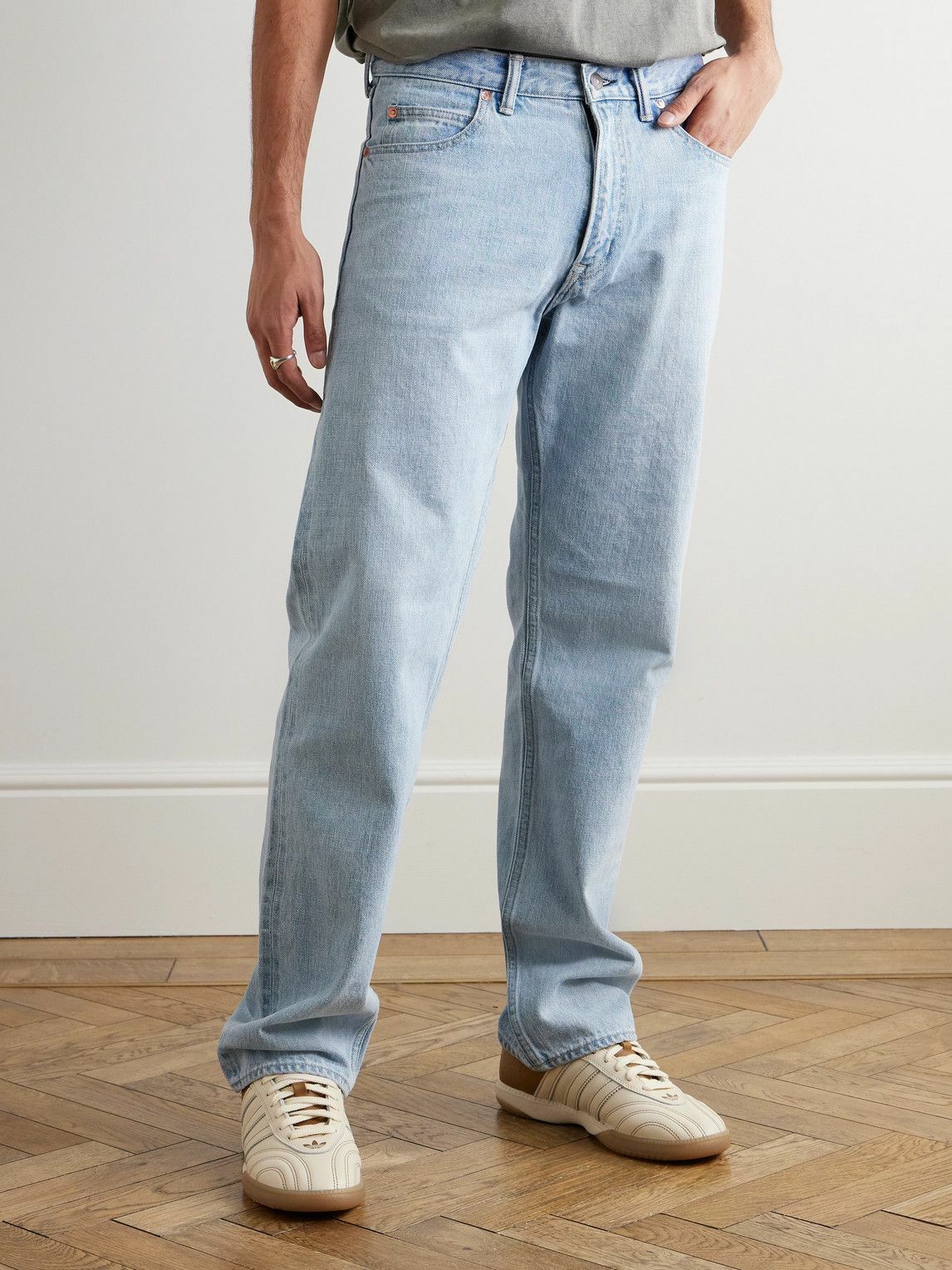 Blue Java Jeans Blue Blue Japan - Straight-Leg Selvedge Jeans - Blue Blue Blue Japan