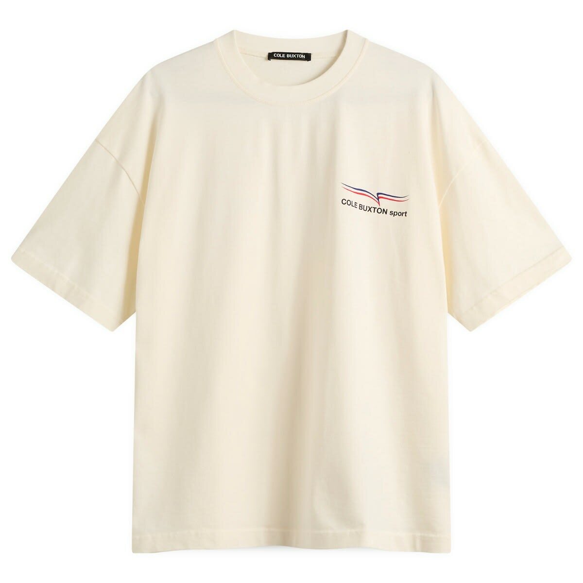 Cole Buxton Men's Sport T-Shirt in Vintage Whitalye