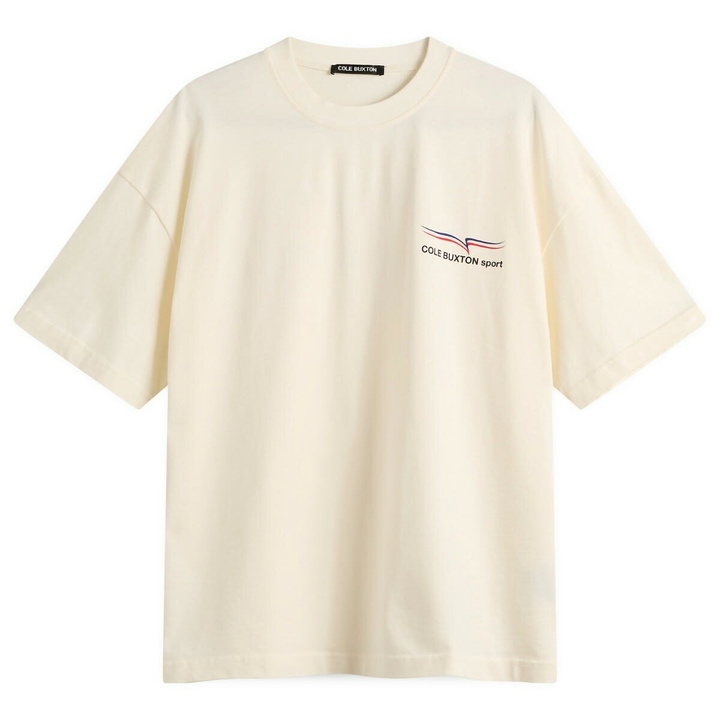 Photo: Cole Buxton Men's Sport T-Shirt in Vintage Whitalye
