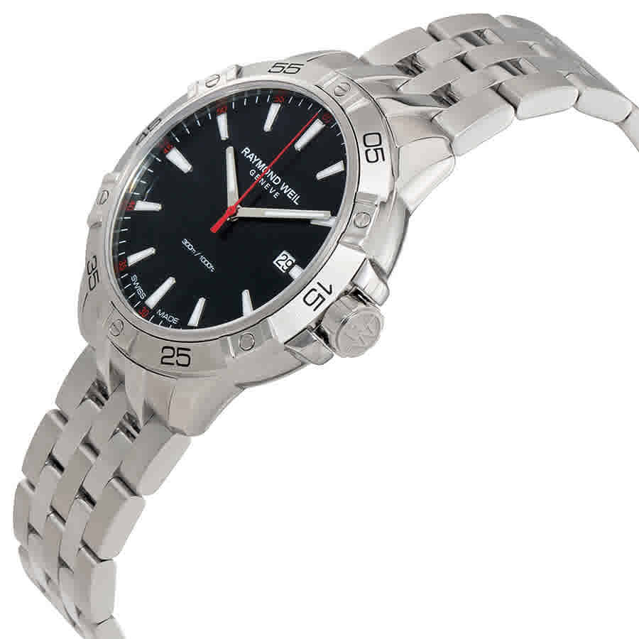 Raymond Weil Tango Black Dial Mens Watch 8160-ST2-20001